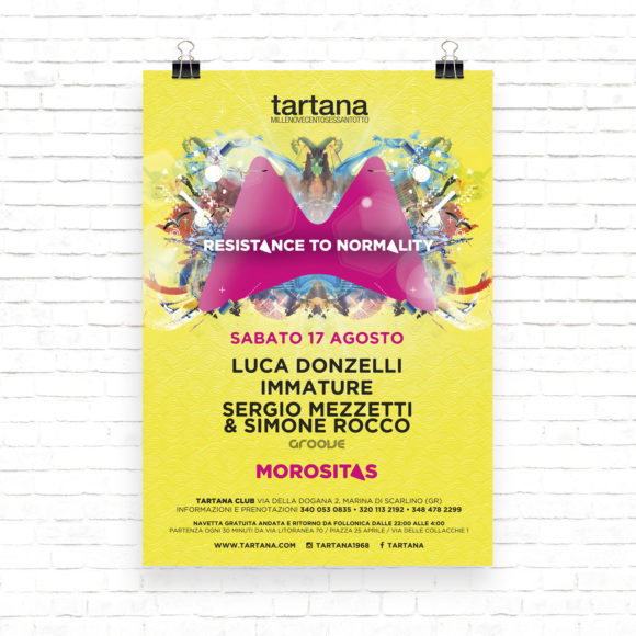 Flyer Pubblicitari Morositas @ Tartana